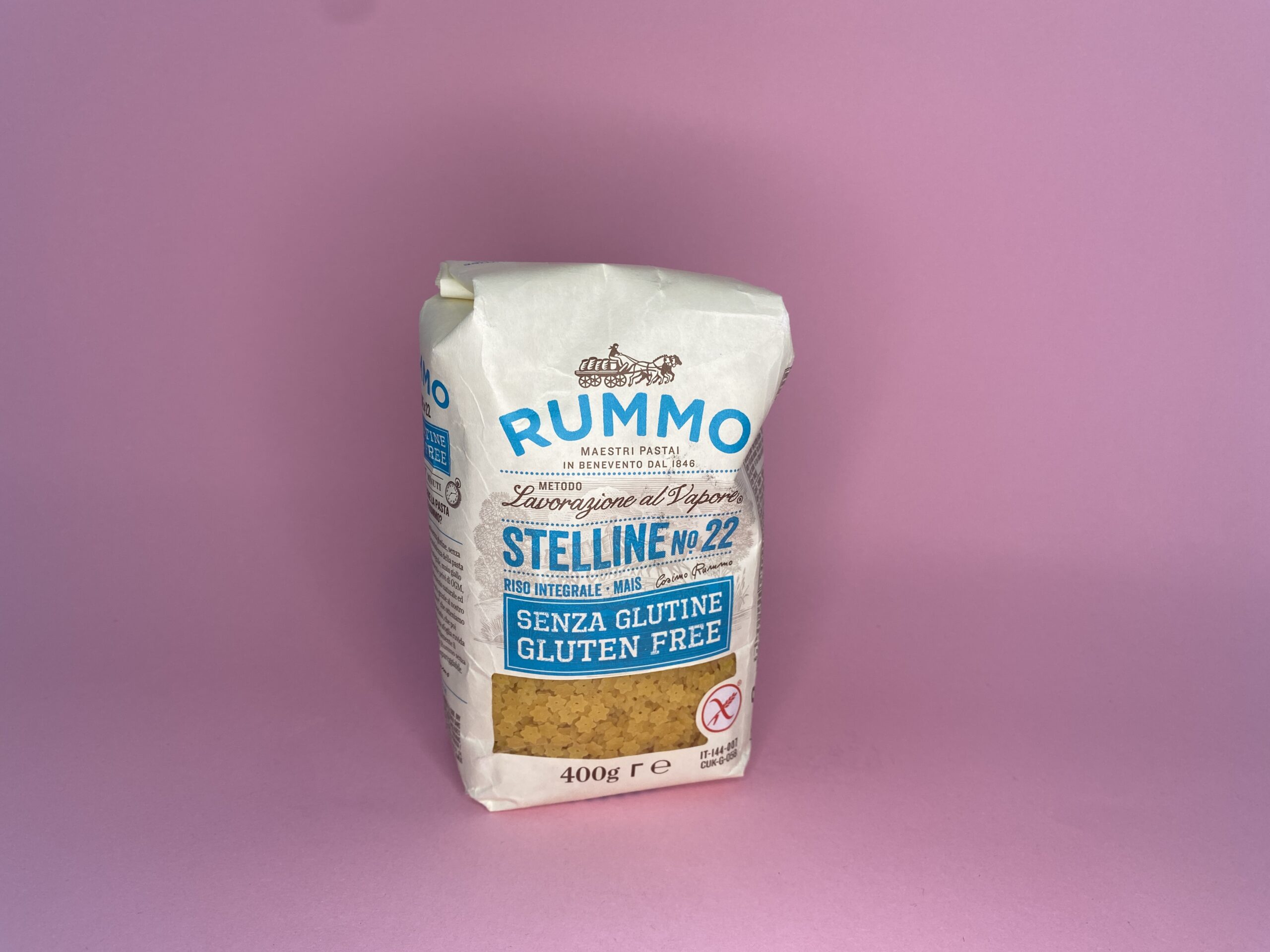 Wheatnever epood, Rummo gluteenivaba pasta
