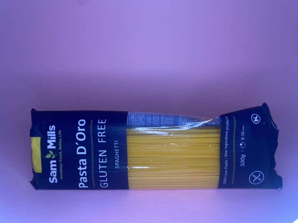 Wheatnever epood, Sam Mills gluteenivaba pasta