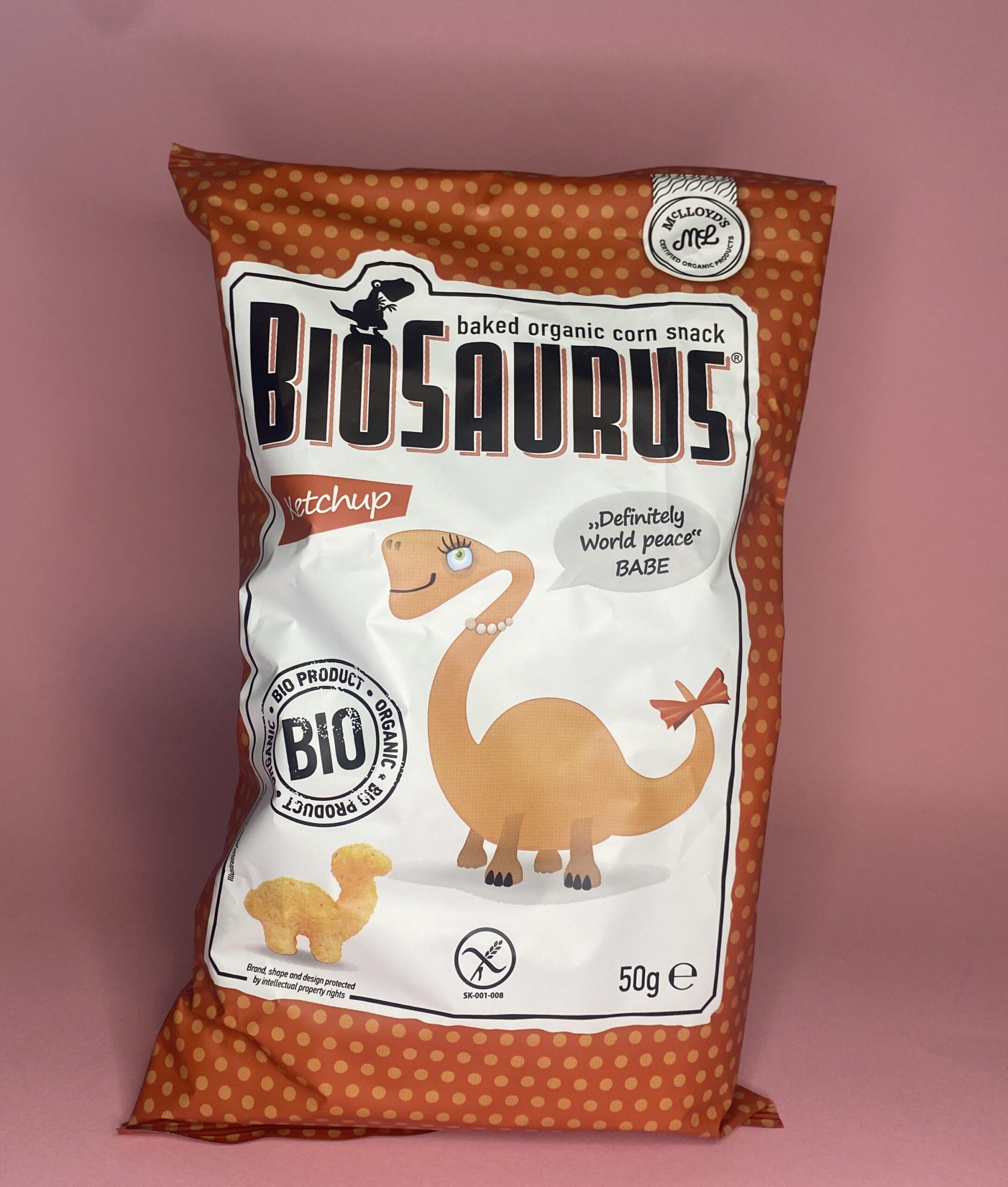 Wheatnever epood, Biosaurus gluteenivabad maisikrõpsud
