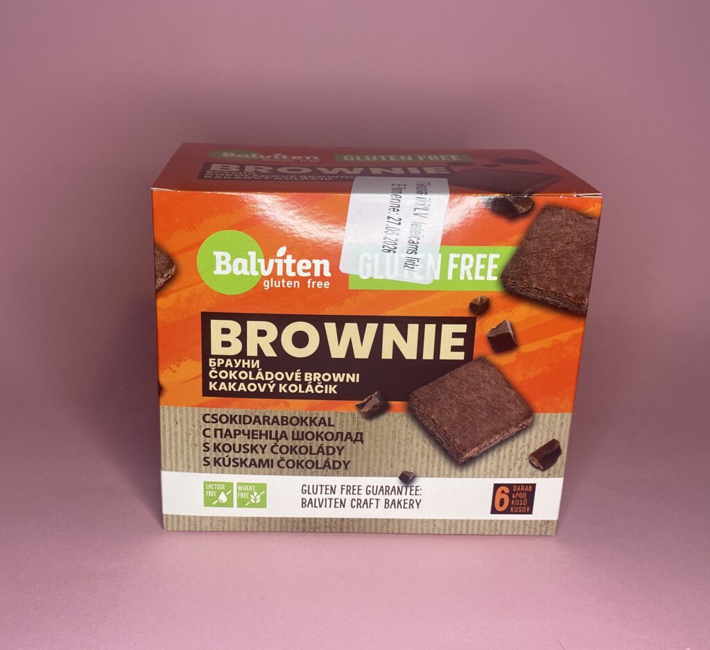 Wheatnever epood, Balviten gluteenivabad brownied